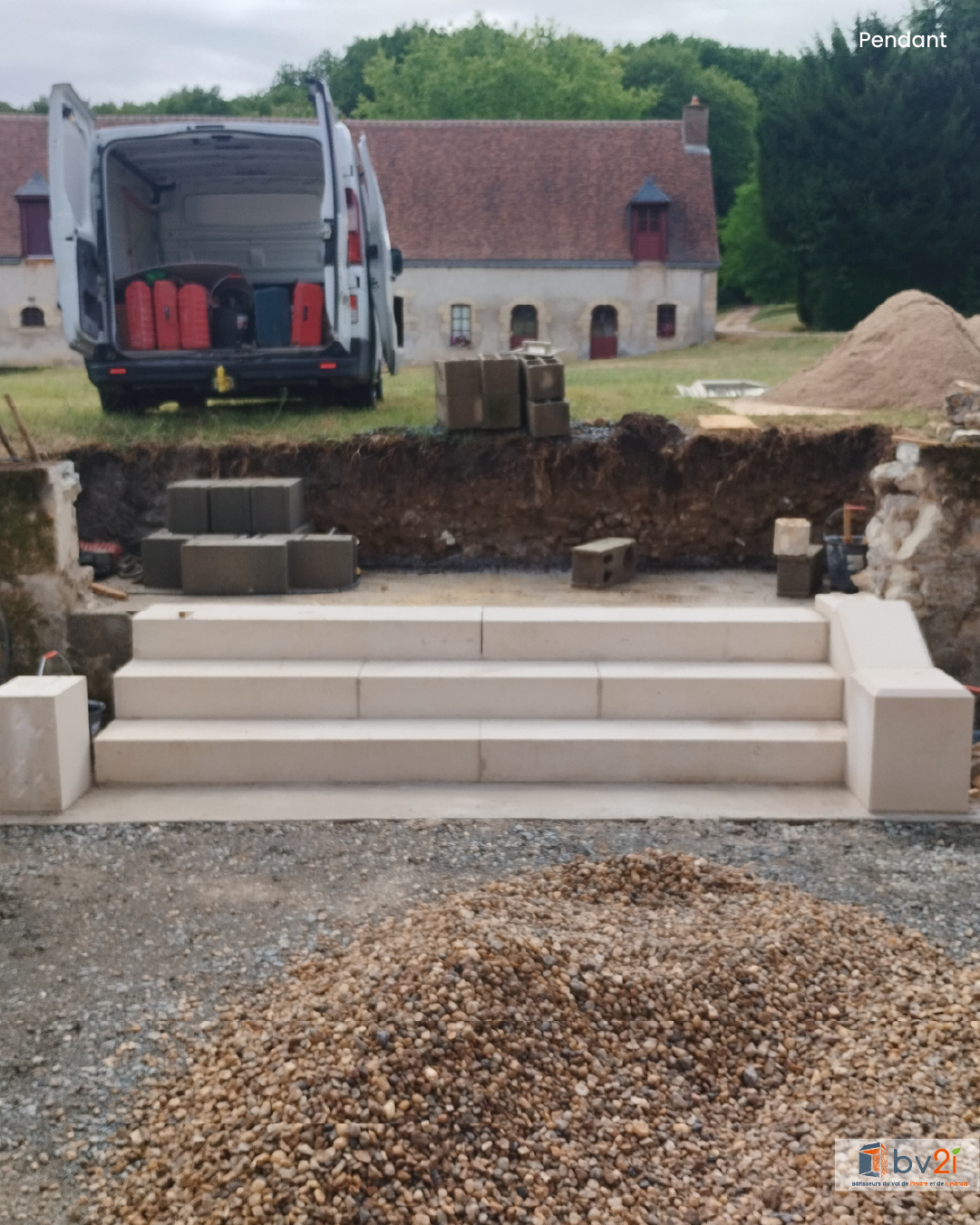Escalier de jardin en pierre : structurer les niveaux avec élégance