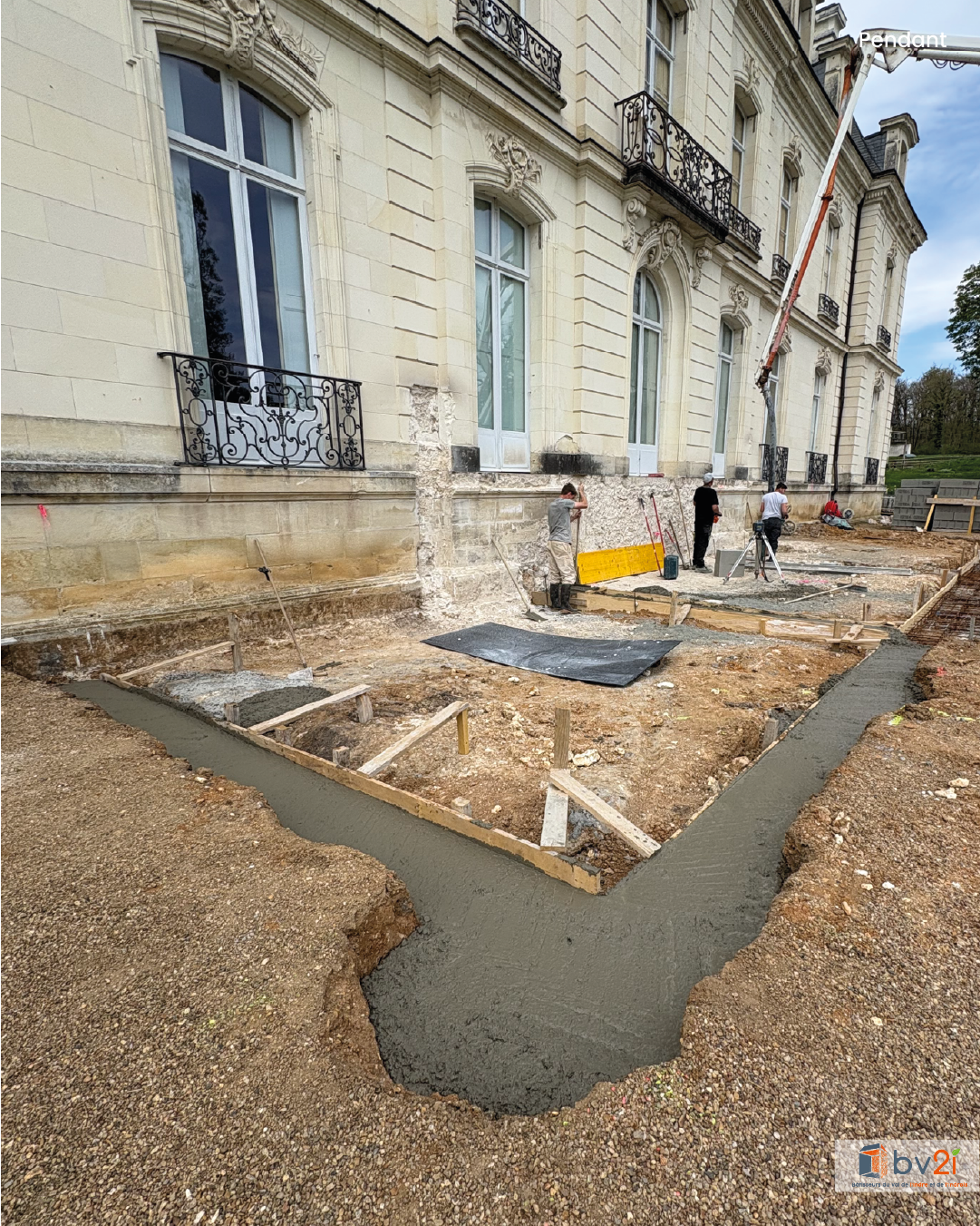Aménagement extérieur : agrandissement d’une terrasse en pierre naturelle