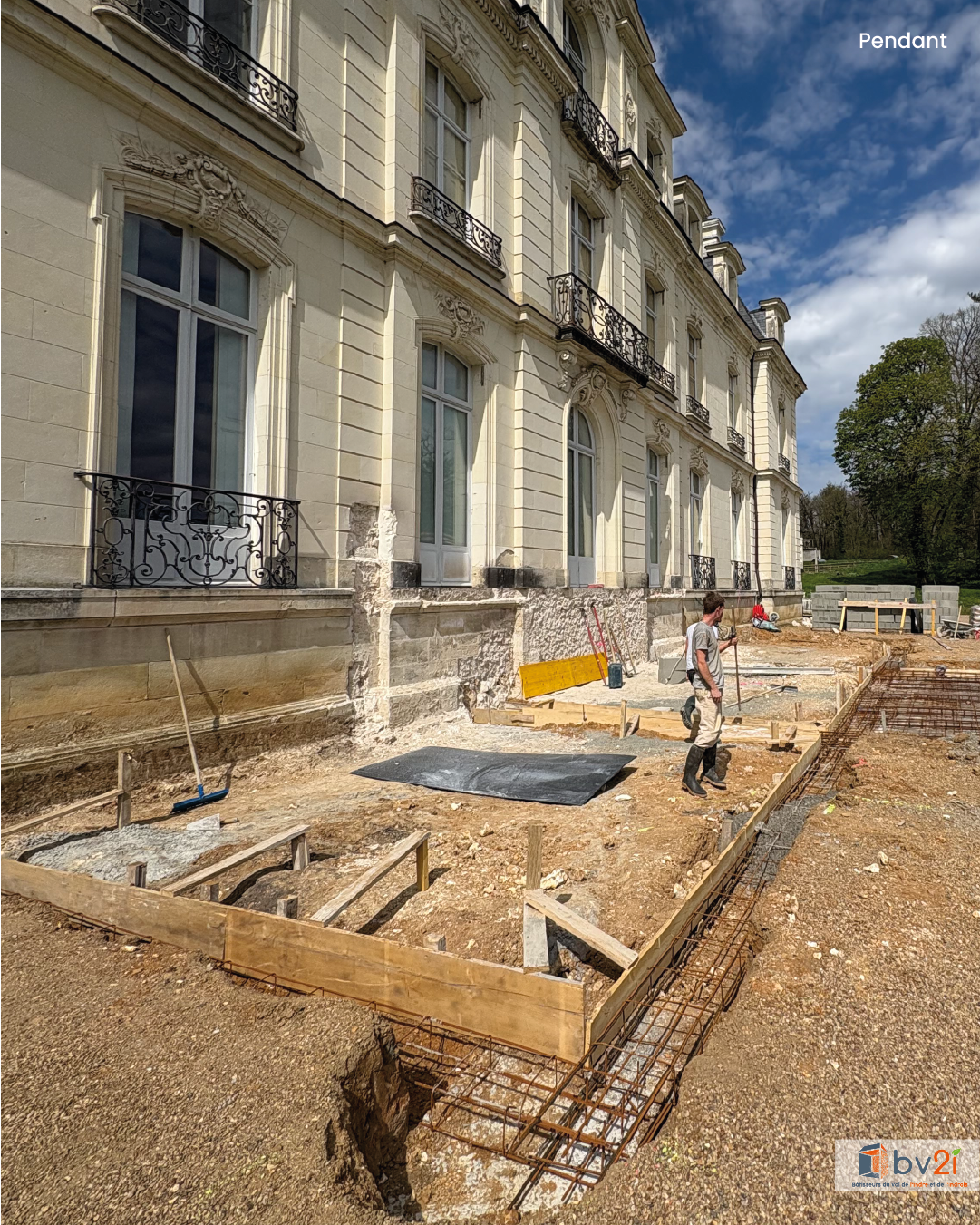 Aménagement extérieur : agrandissement d’une terrasse en pierre naturelle