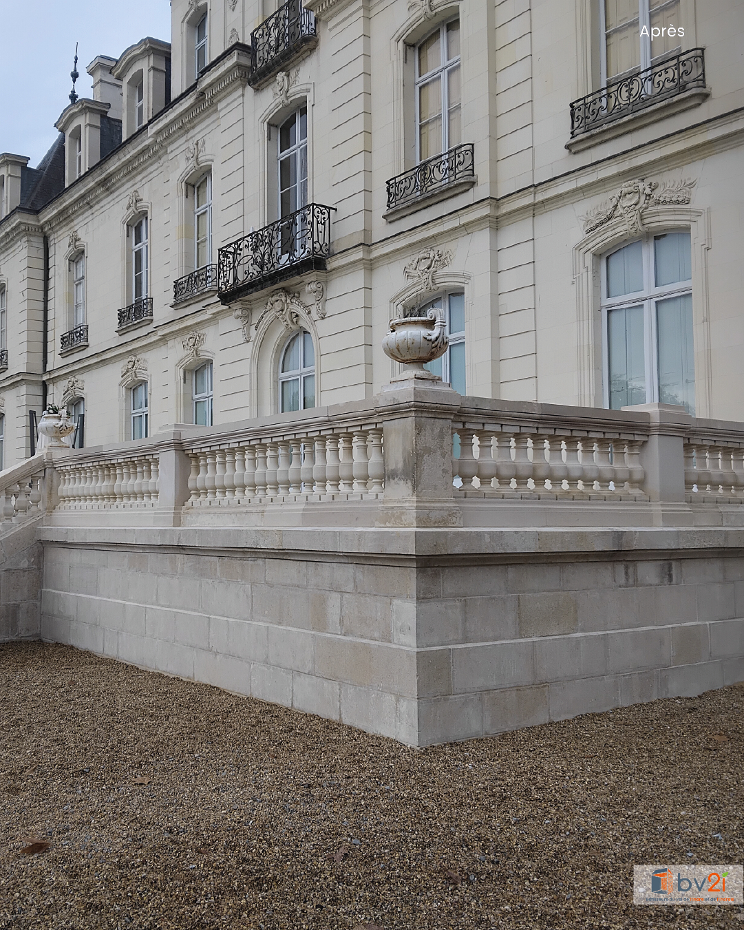 Aménagement extérieur : agrandissement d’une terrasse en pierre naturelle